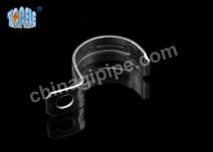 Accoppiamento elettrico galvanizzato a condensatore in acciaio. Clip a cinghia a foro per morsetto a condensatore