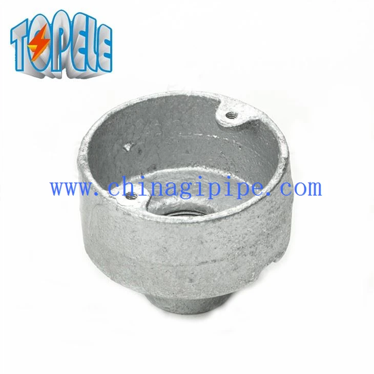 Scatola circolare BS4568 con uscita posteriore