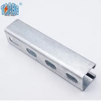 Galvanized Steel Slotted Channel