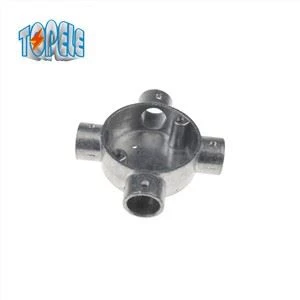 Scatola di giunzione elettrica in alluminio terminale a 4 vie BS4568