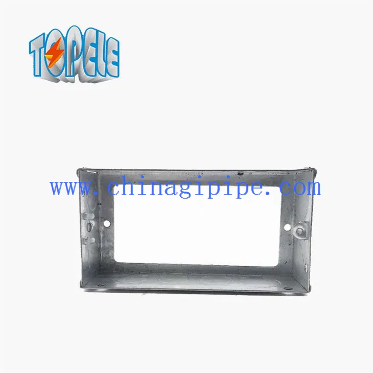 Due Gang Switch e Socket Box Scatole Elettriche e Coperture