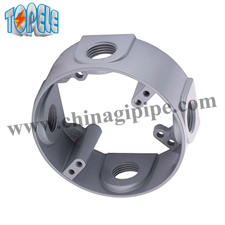 Scatola resistente alle intemperie 4 pollici estensione rotonda