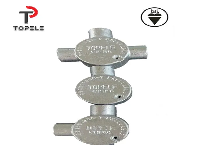 Scatola rotonda elettrica malleabile da 20 mm 25 mm